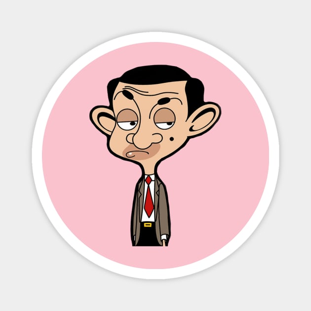 Mr. Bean Bad Day Magnet by Invisibleman17